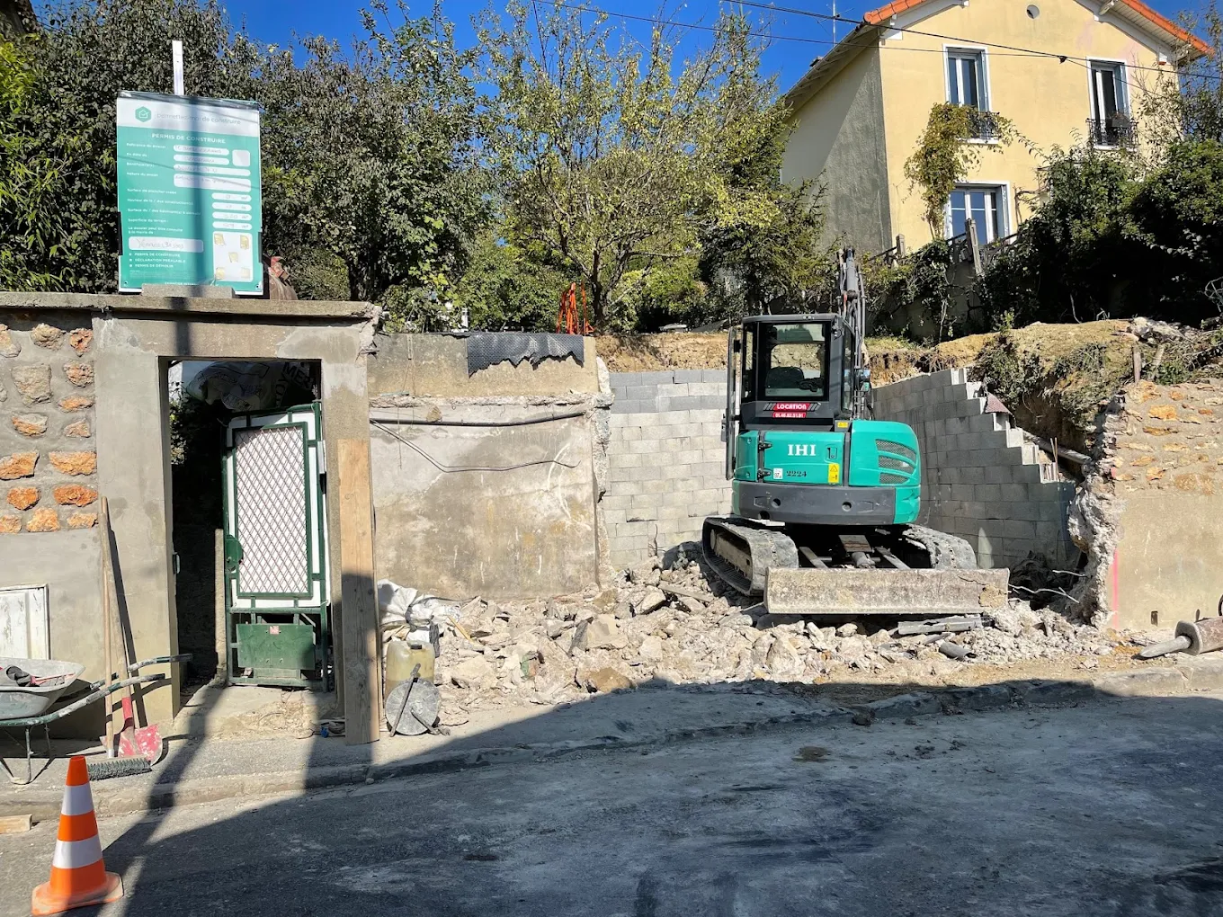 Garage avant travaux